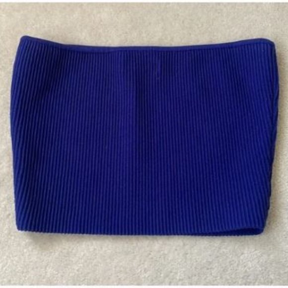 Babaton Cobalt Sculpt Knit Tube Top - Picture 3 of 9